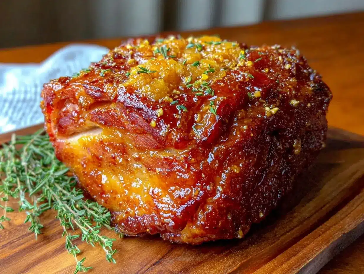 baked ham recipe preparation steps
