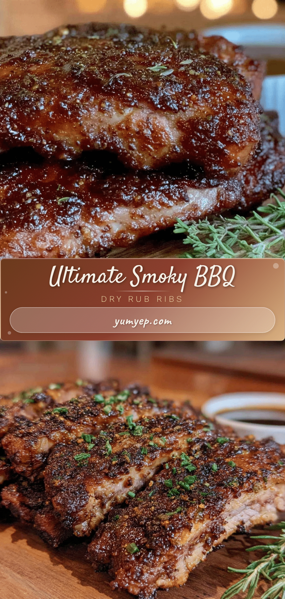 BBQ dry rub ribs recipe