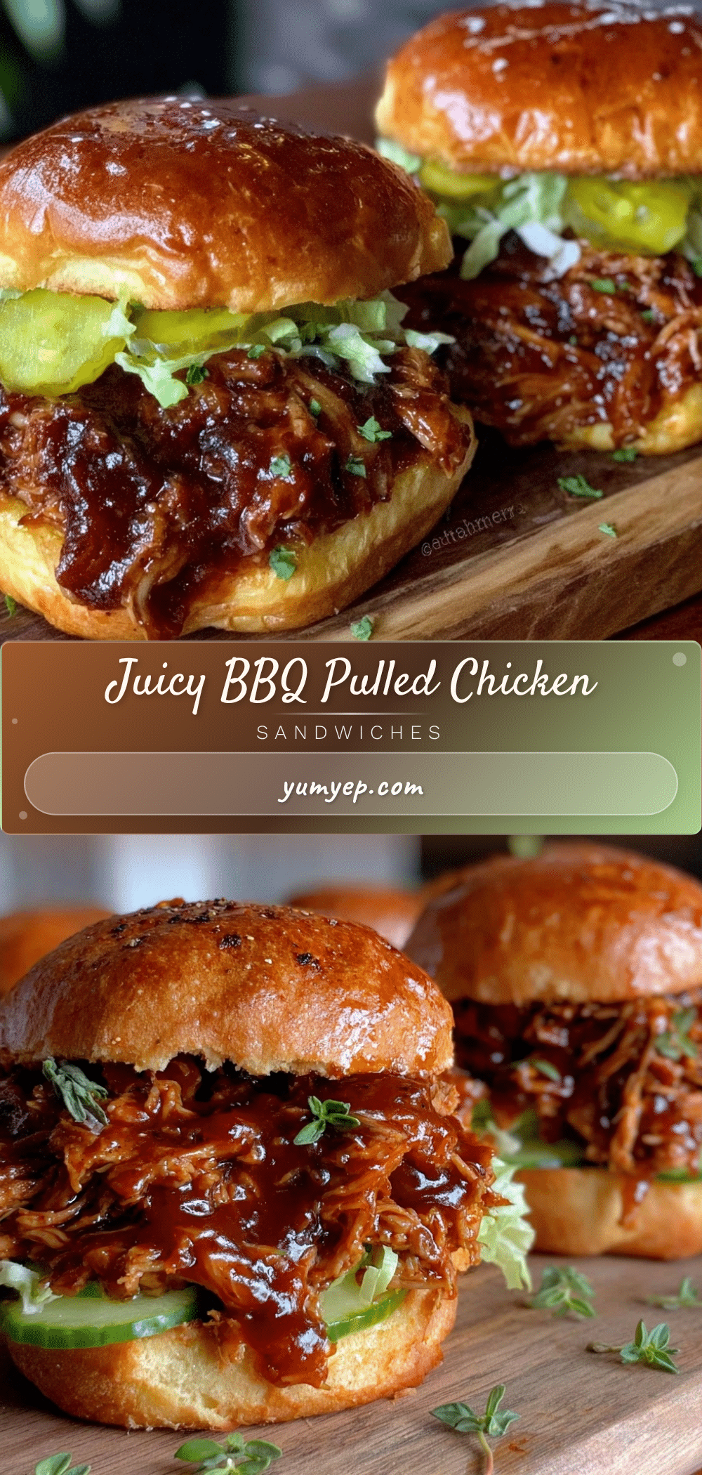 bbq pulled chicken sandwiches recipe