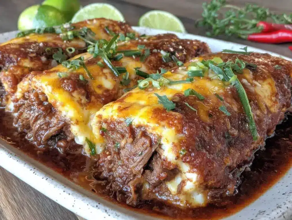 beef enchiladas recipe - featured image