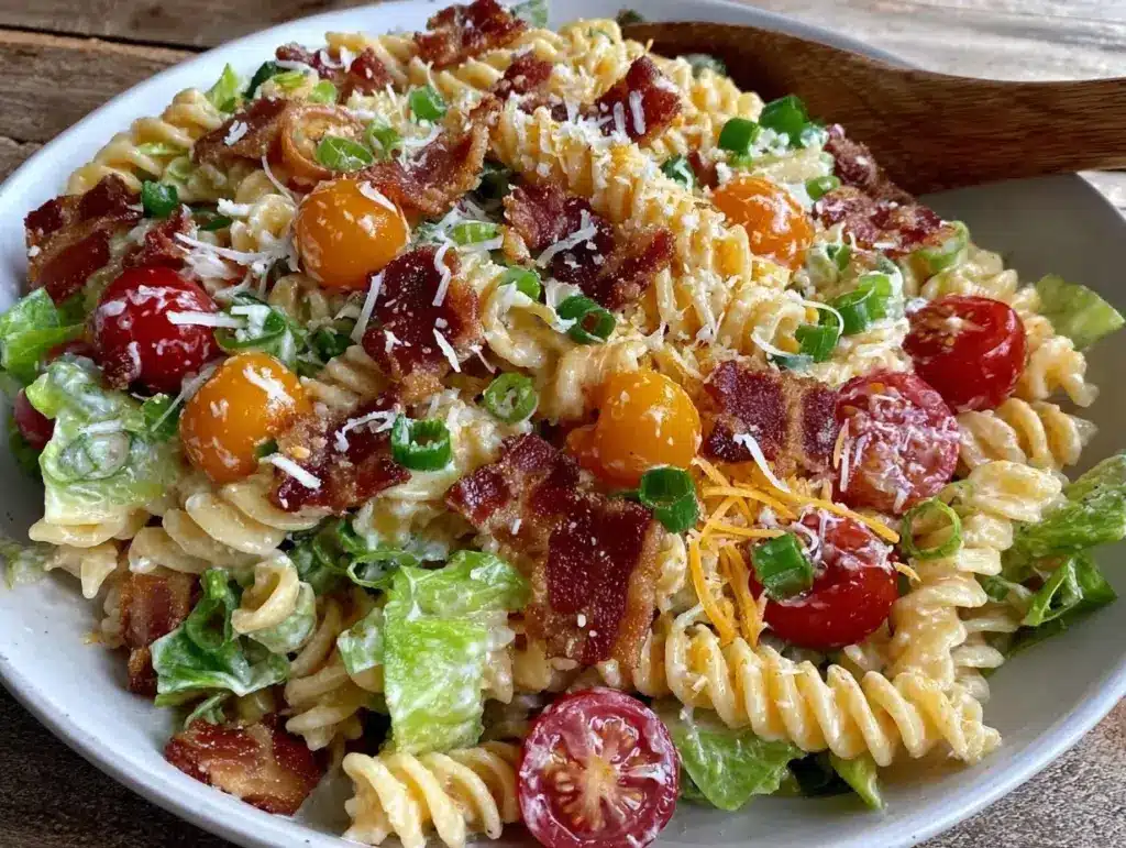 BLT pasta salad - featured image