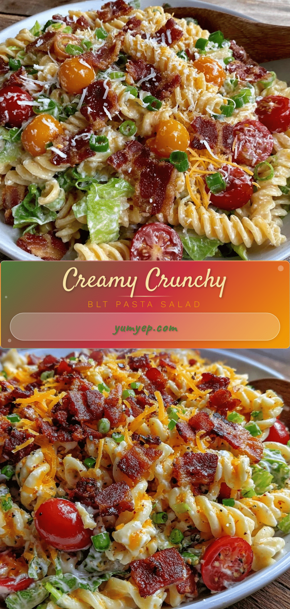 BLT pasta salad recipe