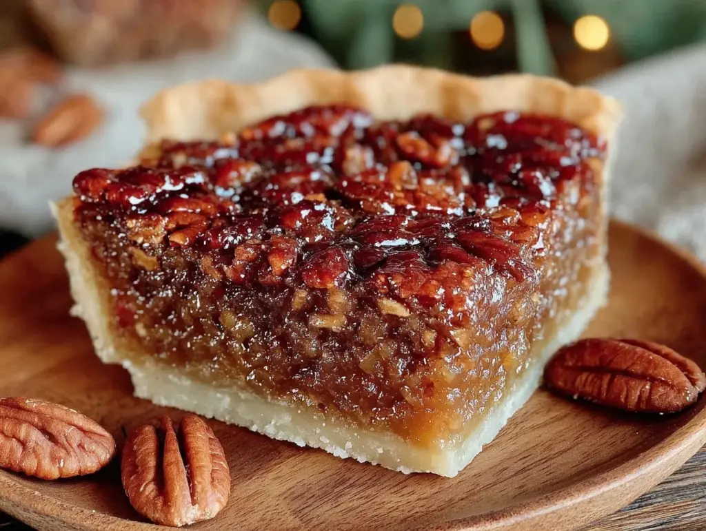 bourbon pecan pie - featured image