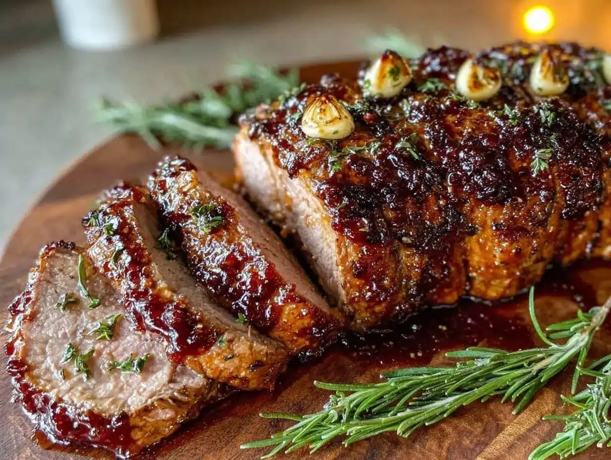 brown sugar garlic pork tenderloin preparation steps