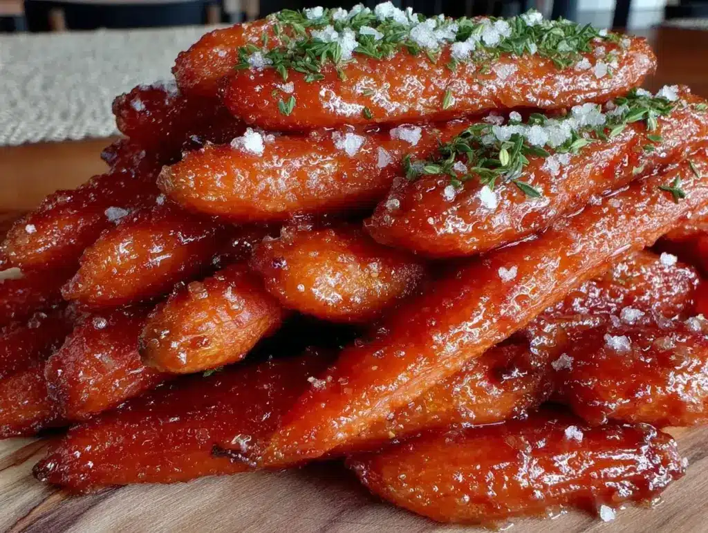 brown sugar glazed carrots - featured image
