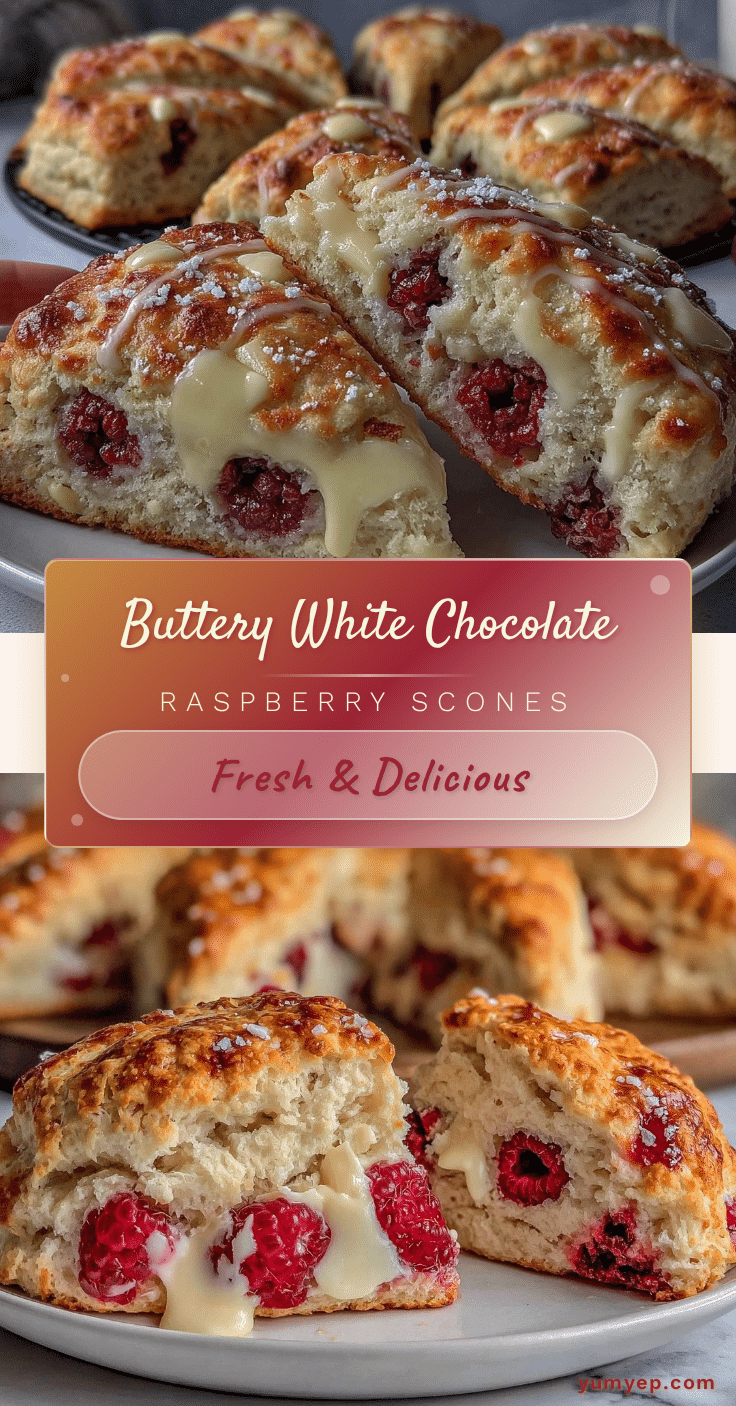 buttery white chocolate raspberry scones recipe