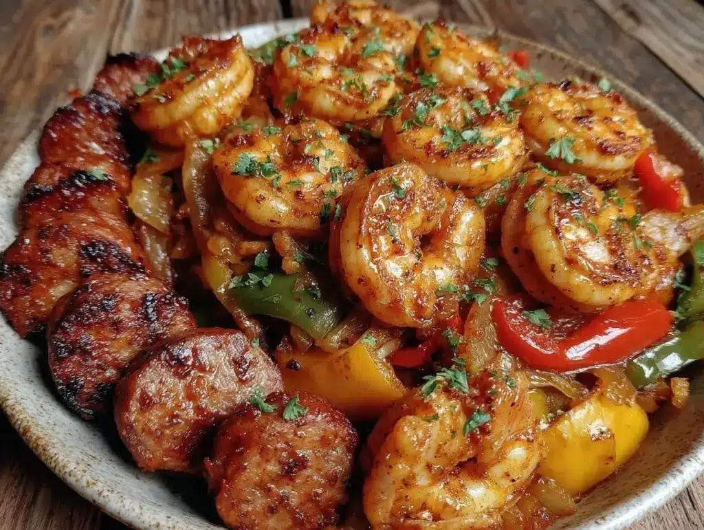 Cajun shrimp and sausage skillet - featured image