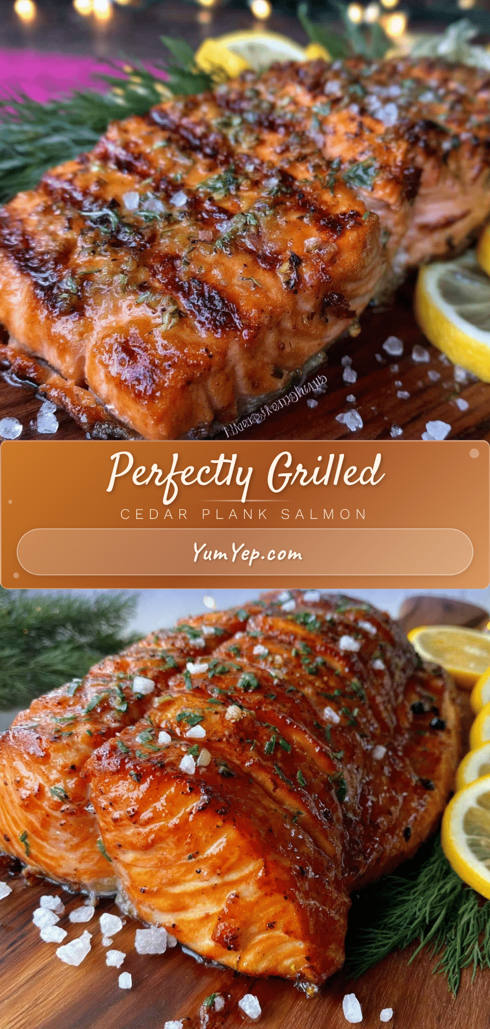 cedar plank salmon recipe