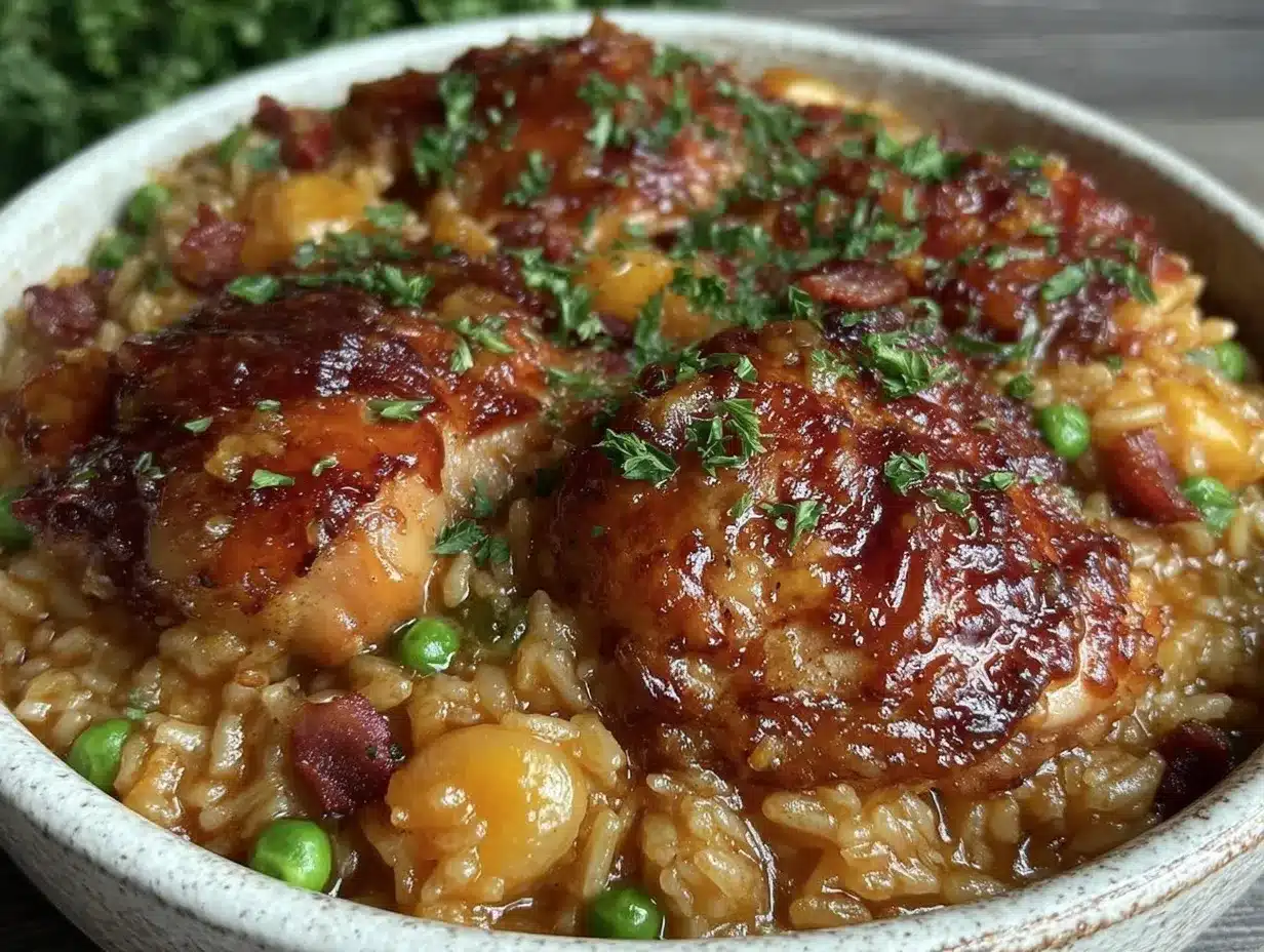 chicken and rice casserole preparation steps