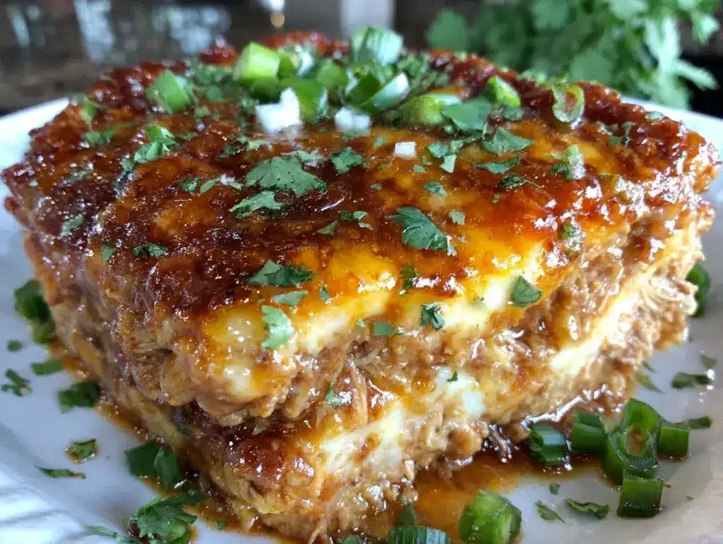 chicken enchilada casserole - featured image