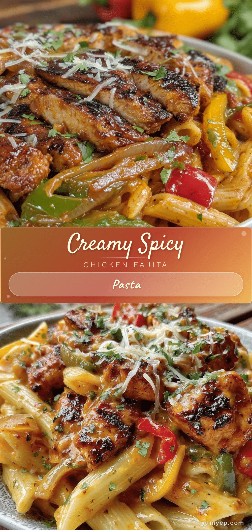 chicken fajita pasta recipe