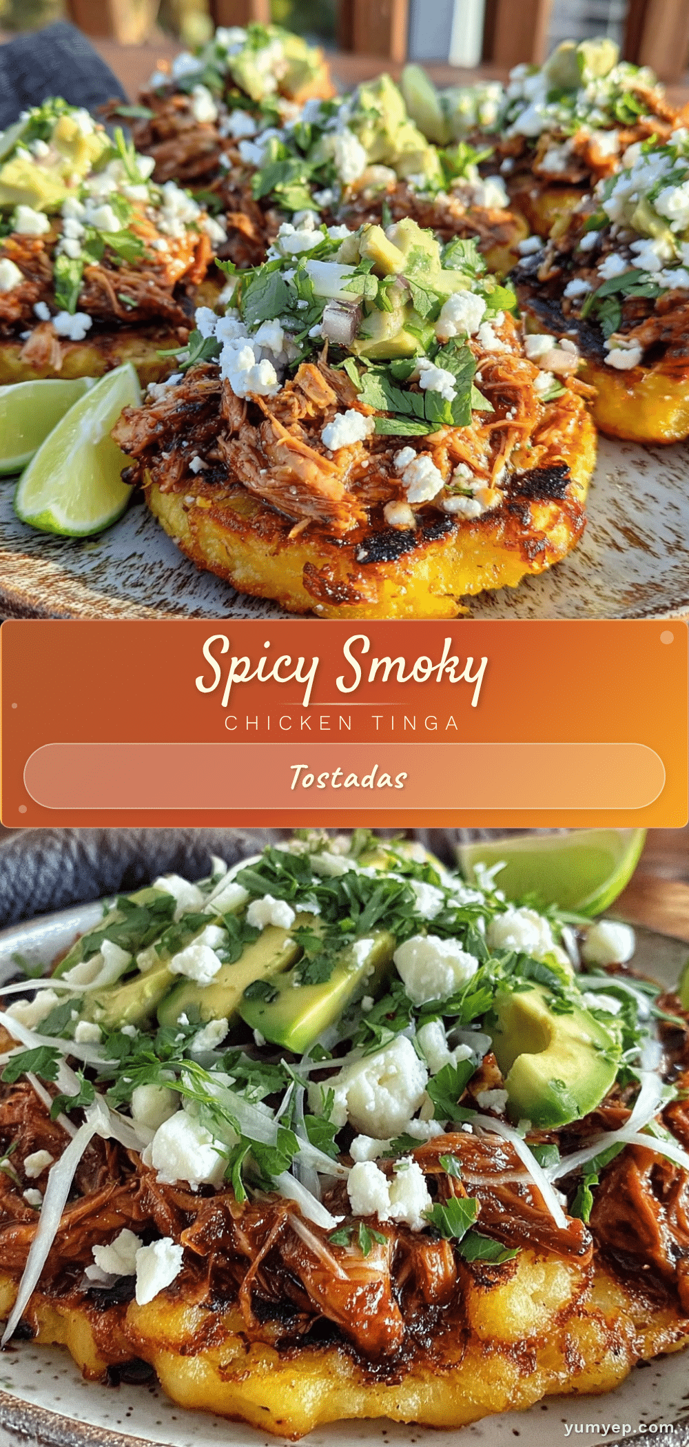 chicken tinga tostadas recipe