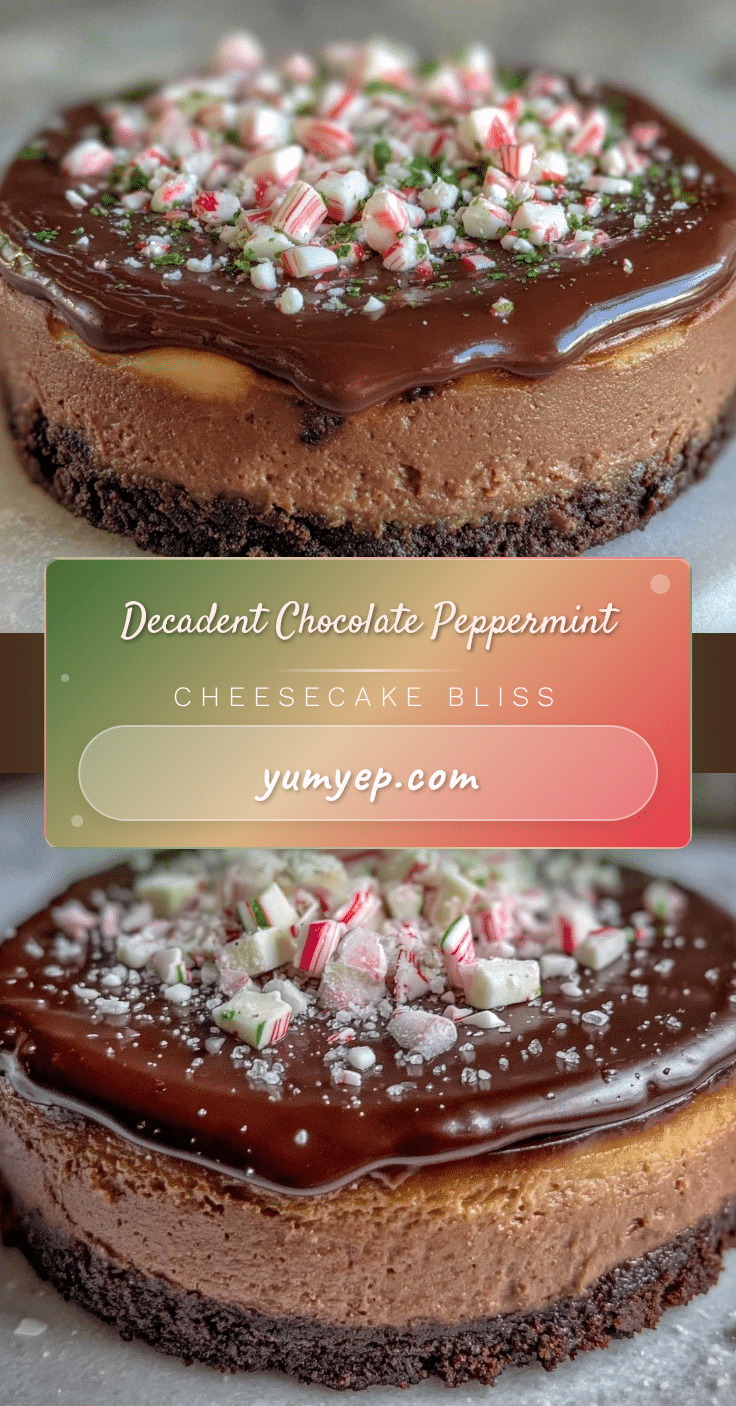 chocolate peppermint cheesecake recipe