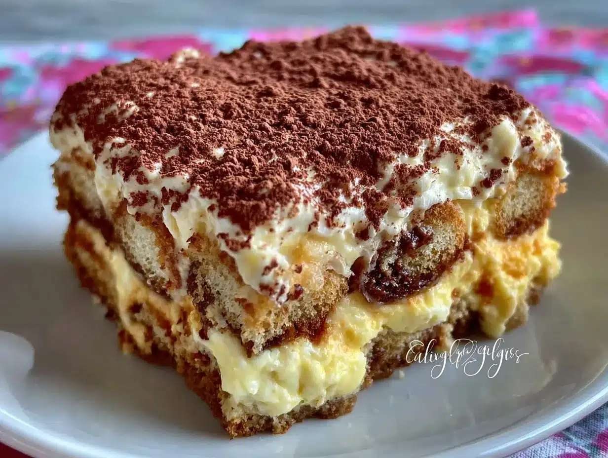 classic Italian tiramisu recipe preparation steps