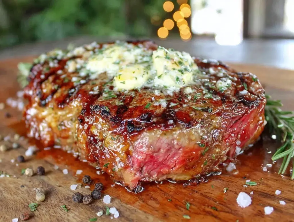 cowboy butter steak - featured image