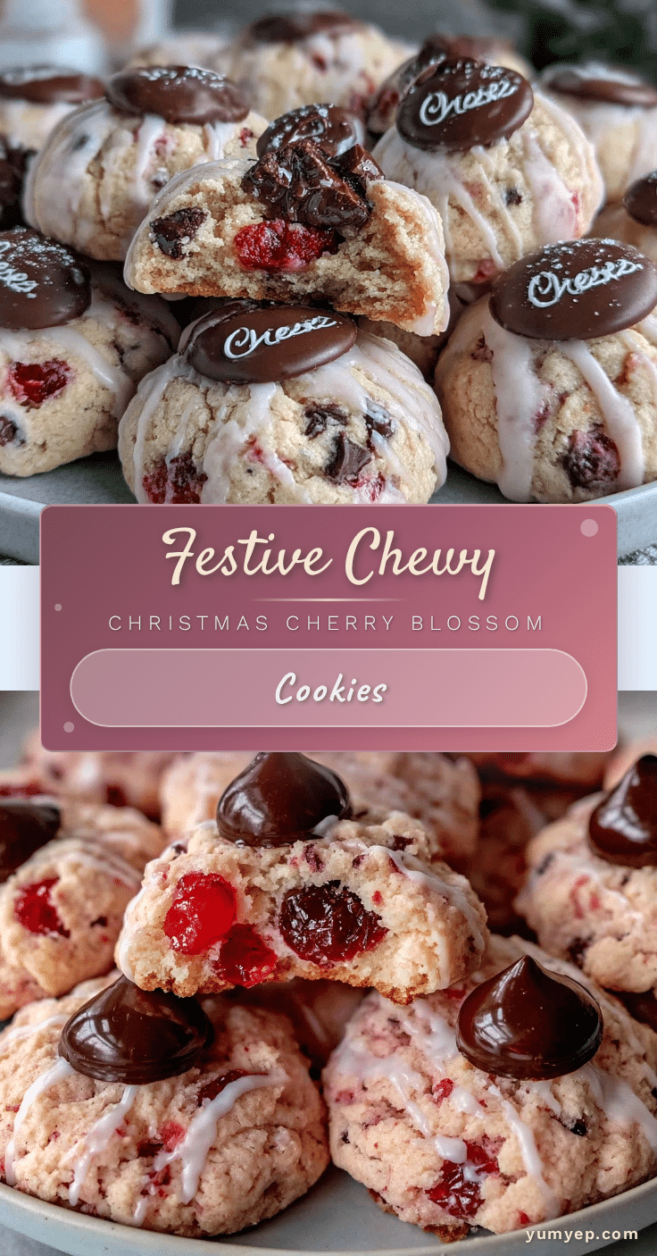 cozy christmas cherry blossoms cookies recipe