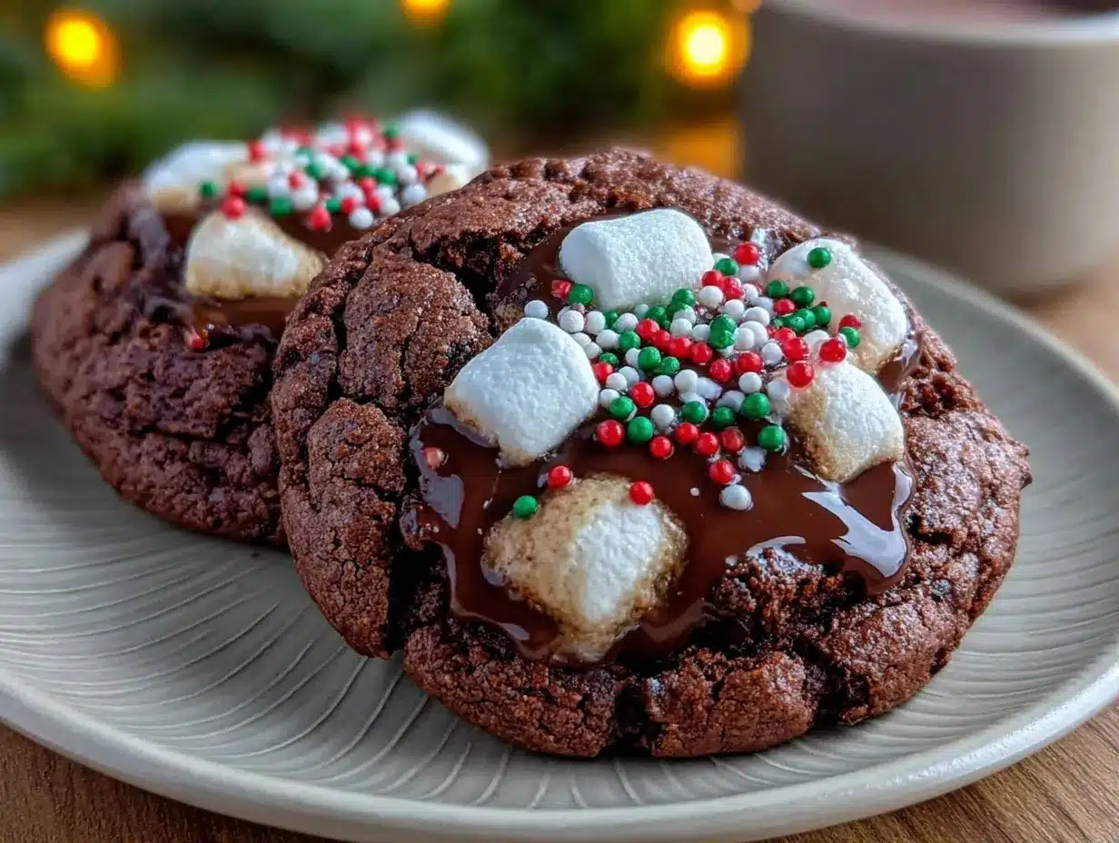 cozy hot cocoa cookies preparation steps