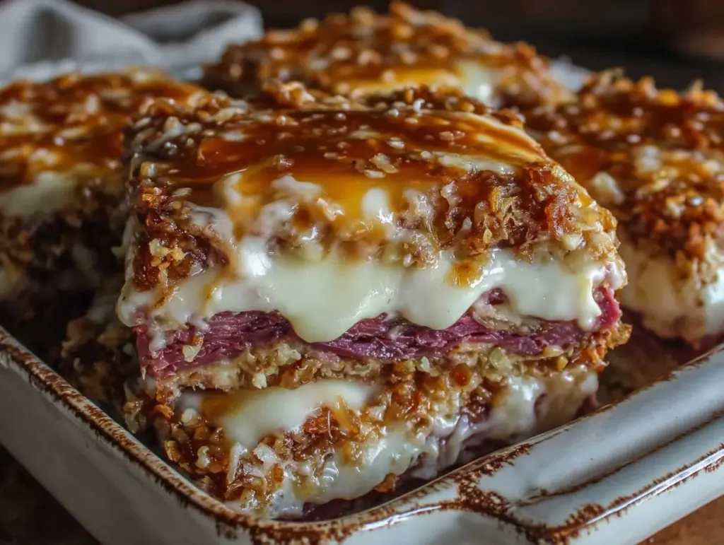 Cozy Reuben Sandwich Casserole - featured image