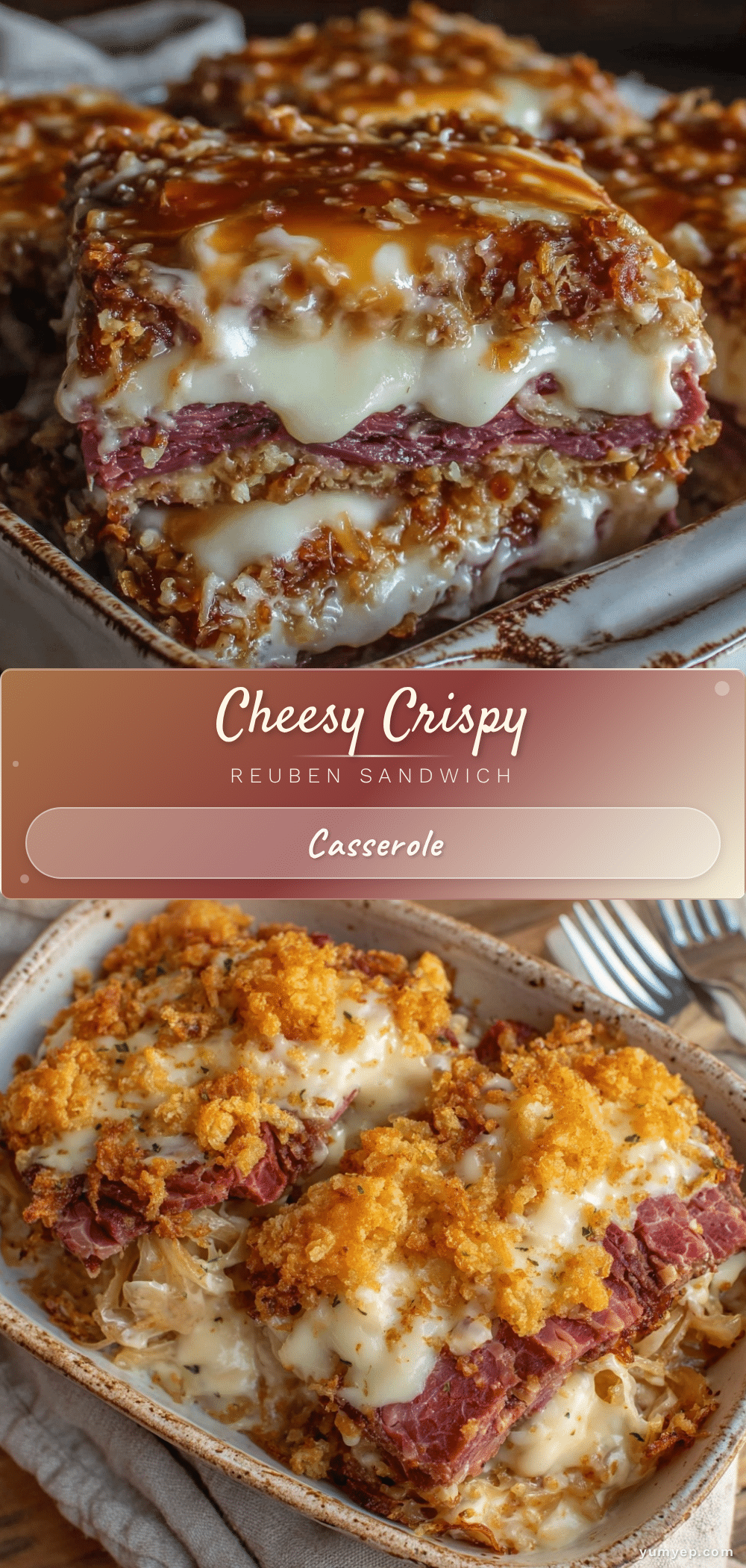 Cozy Reuben Sandwich Casserole recipe