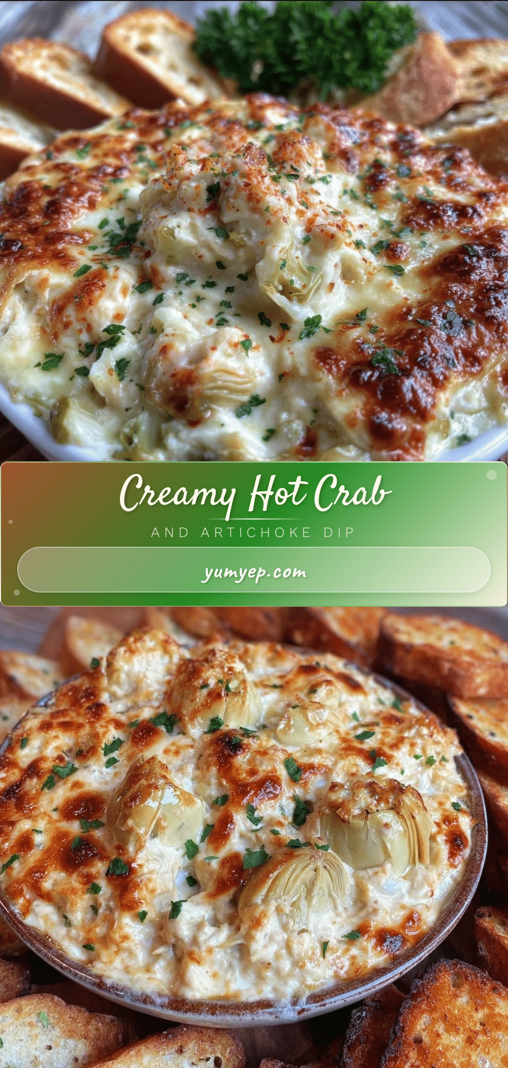 crab and artichoke dip recipe