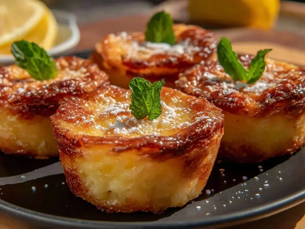 Creamy Baby Lemon Impossible Pies - featured image