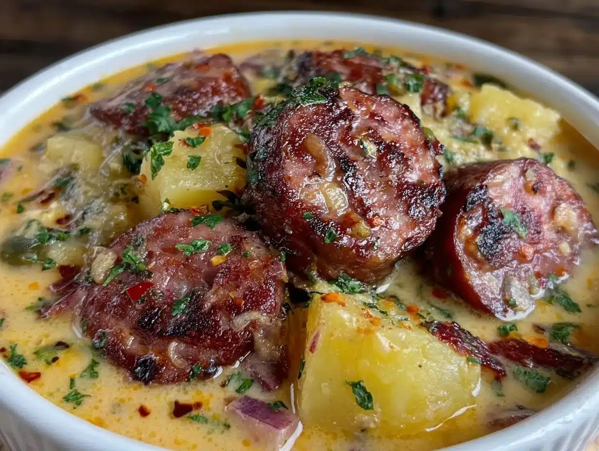 creamy cajun potato soup preparation steps