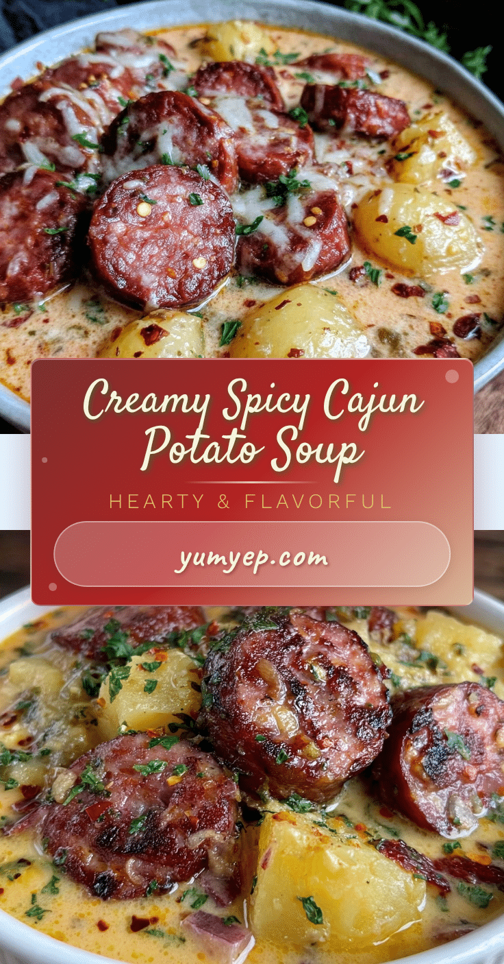 creamy cajun potato soup recipe