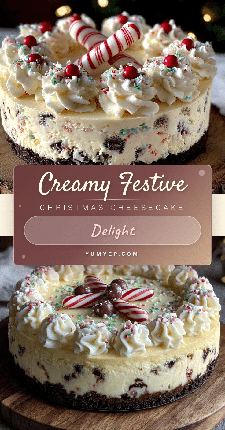 creamy christmas cheesecake recipe