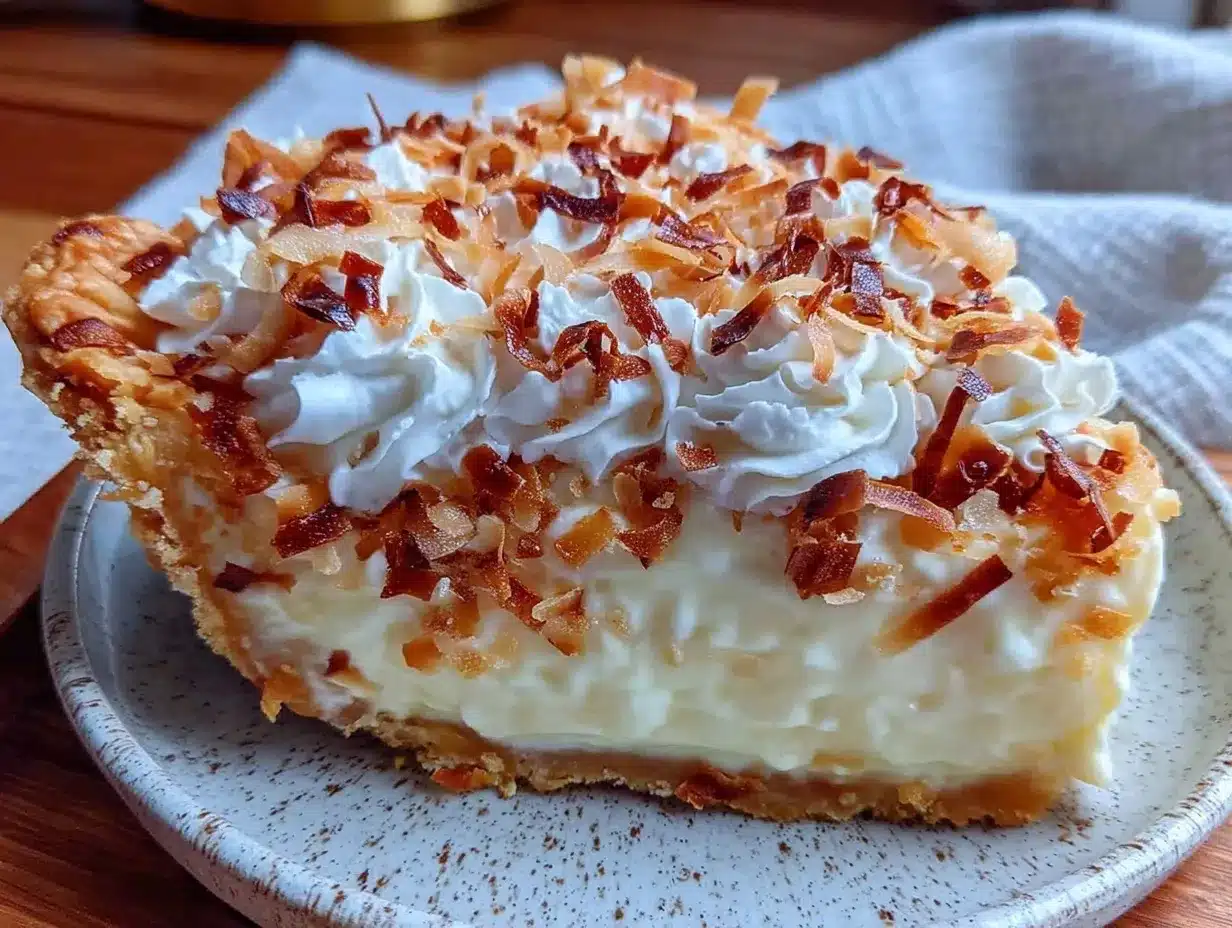 creamy coconut cream pie preparation steps