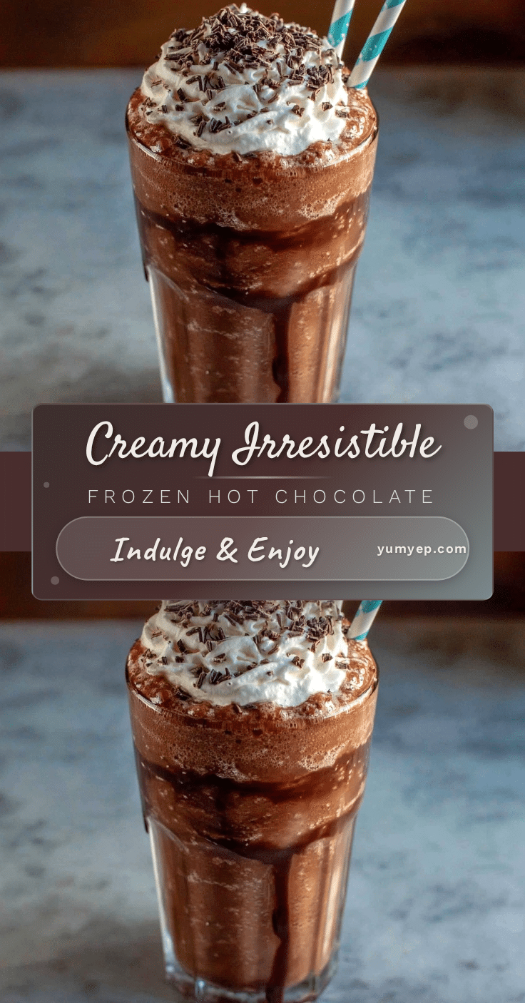 creamy frozen hot chocolate recipe recipe