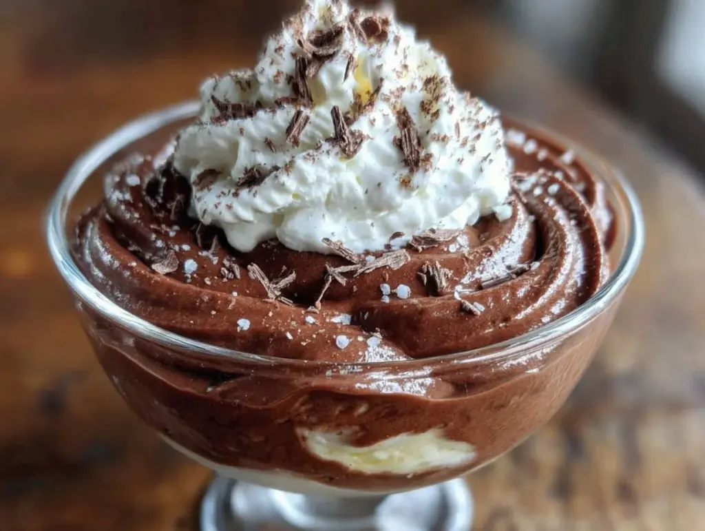 Creamy Irish Cream Chocolate Mousse - featured image
