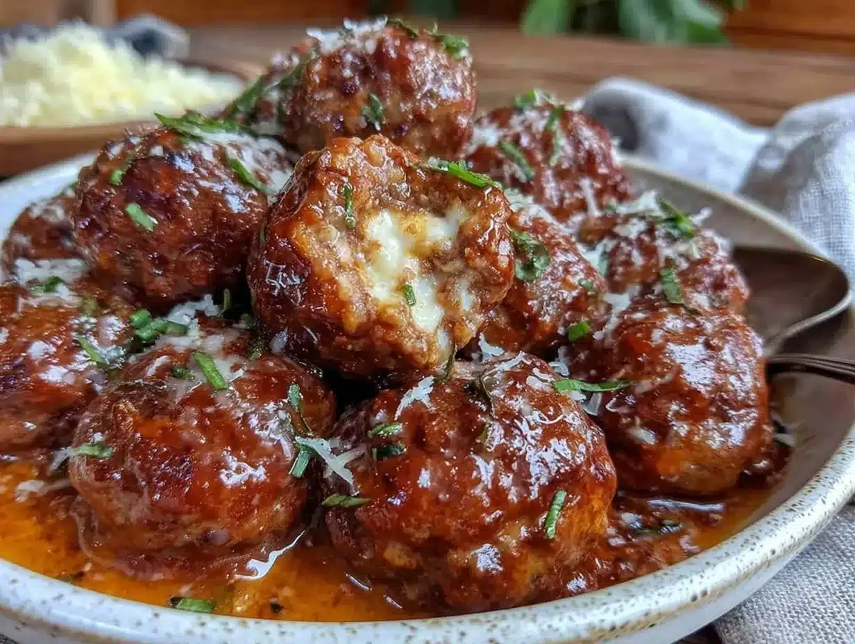 Creamy Marry Me Meatballs preparation steps