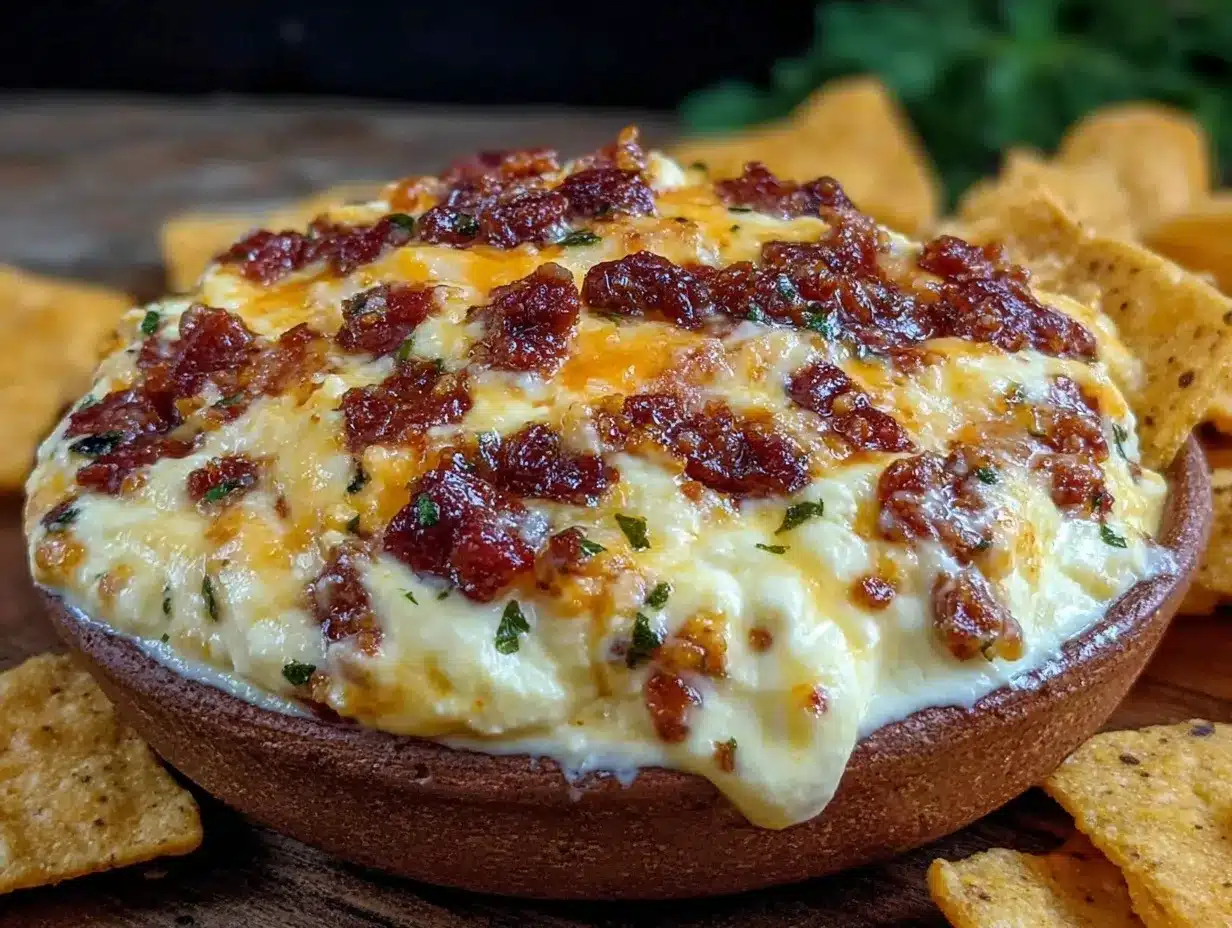 creamy queso blanco with chorizo preparation steps