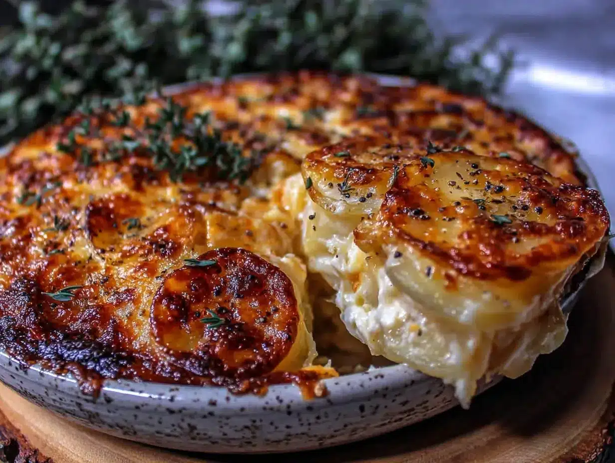creamy scalloped potatoes with gruyere preparation steps