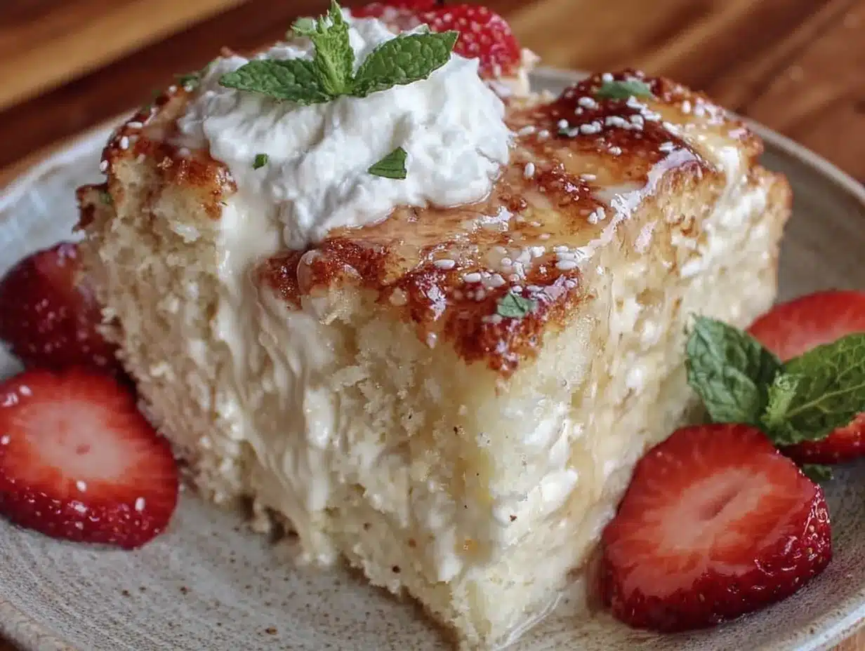 creamy tres leches cake recipe preparation steps