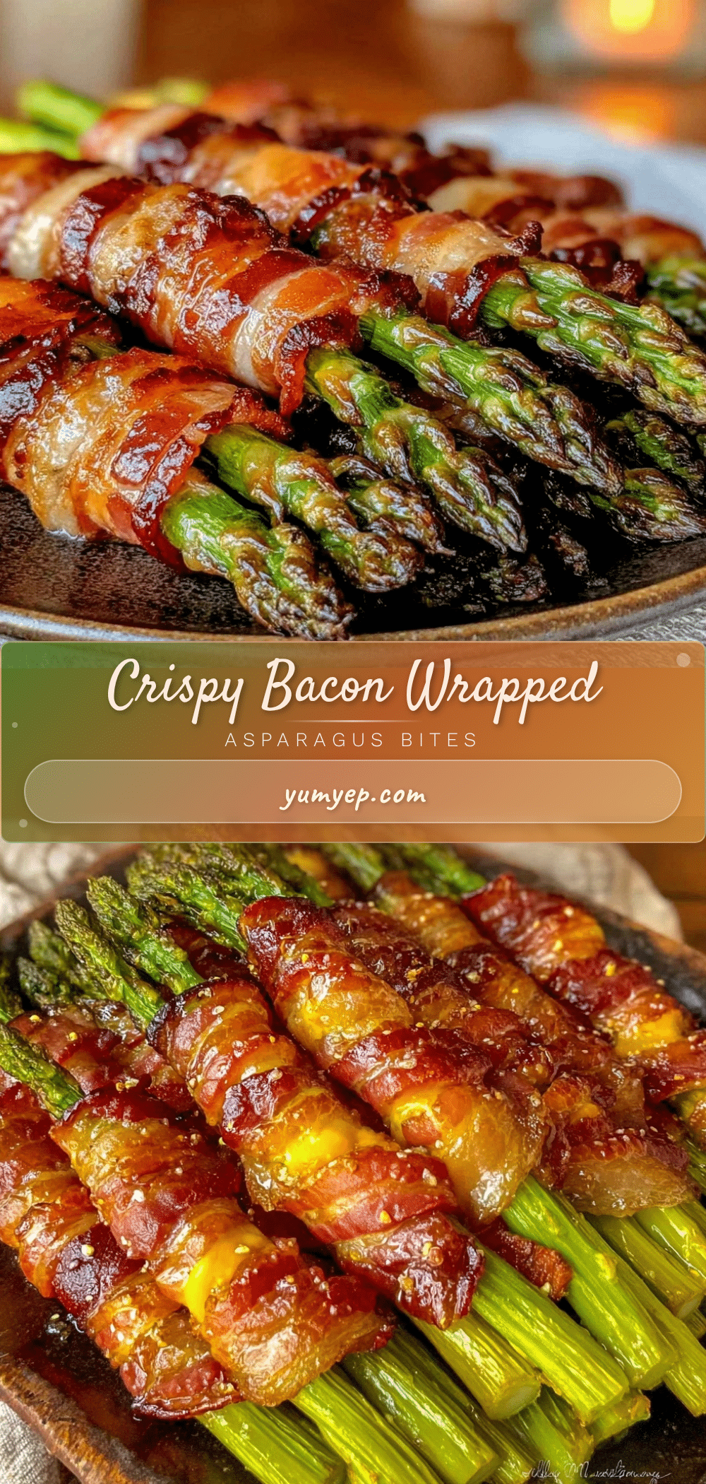 crispy bacon-wrapped asparagus bites recipe