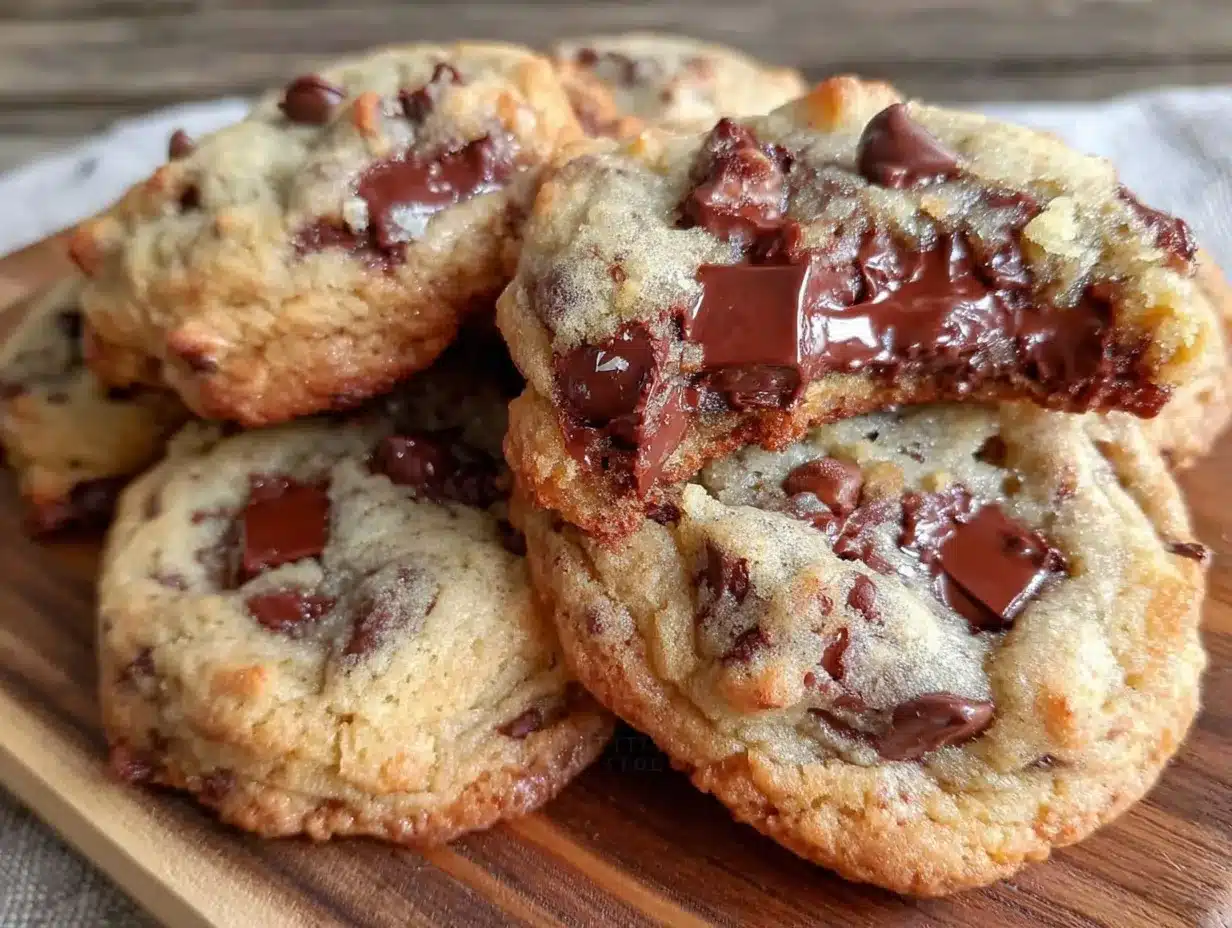 crispy brown butter chocolate chip cookies preparation steps