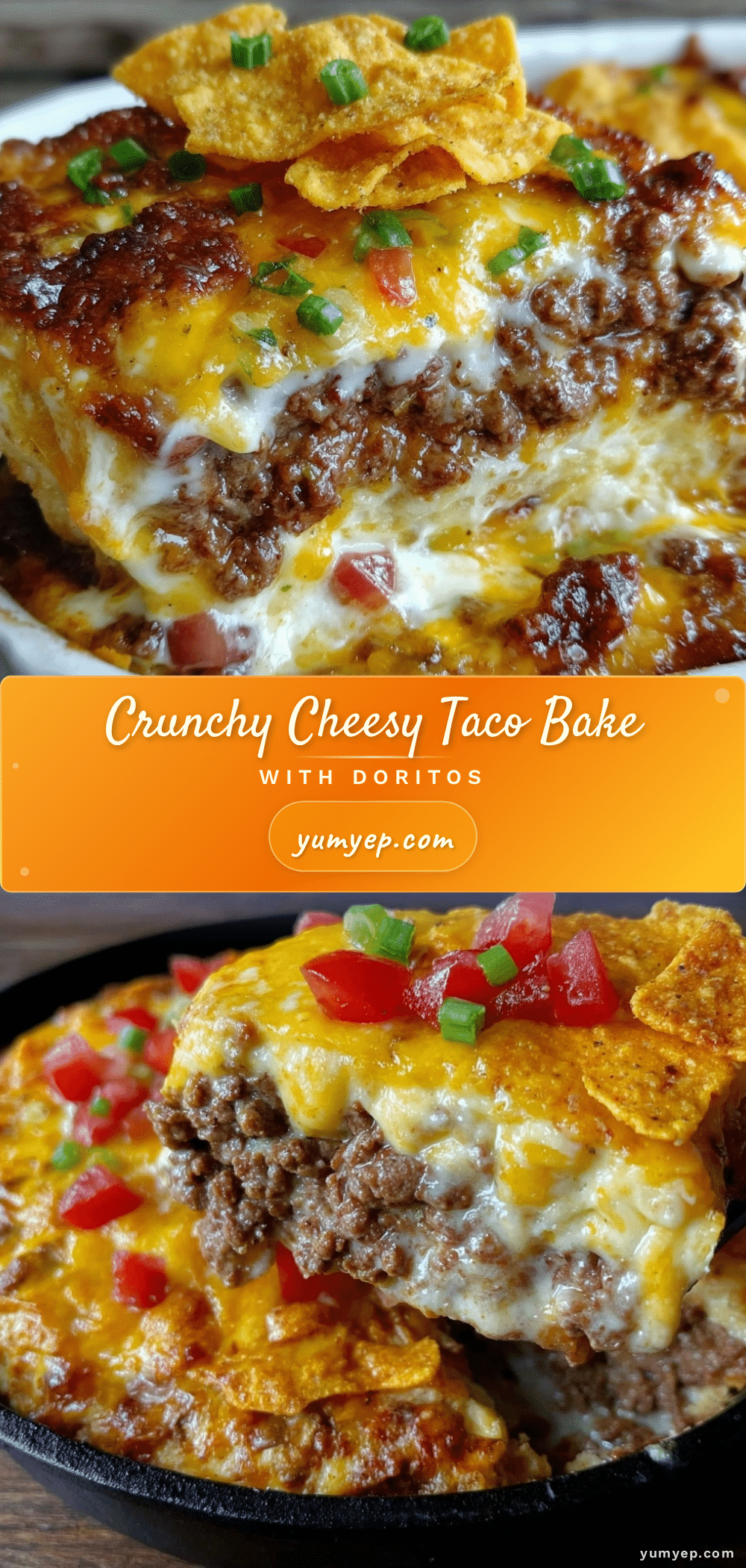 crispy cheesy taco bake with doritos recipe