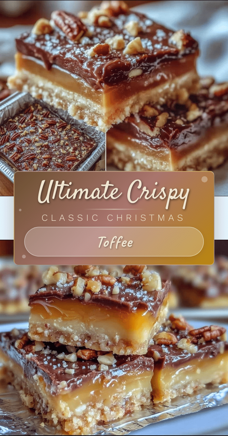 crispy classic christmas toffee recipe