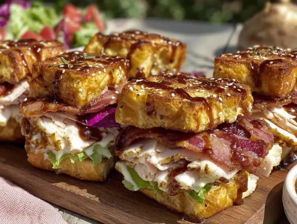 crispy club sandwich sliders - featured image