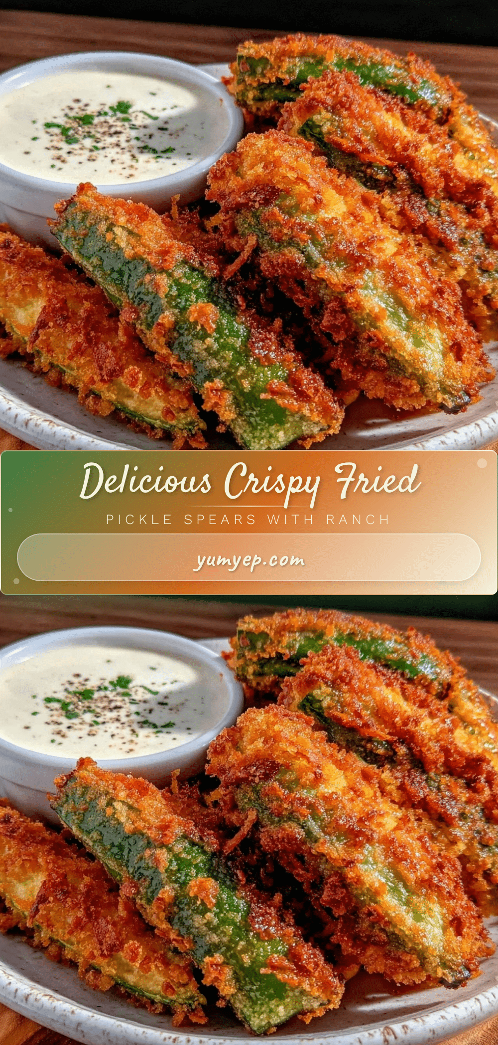 crispy fried pickle spears recipe