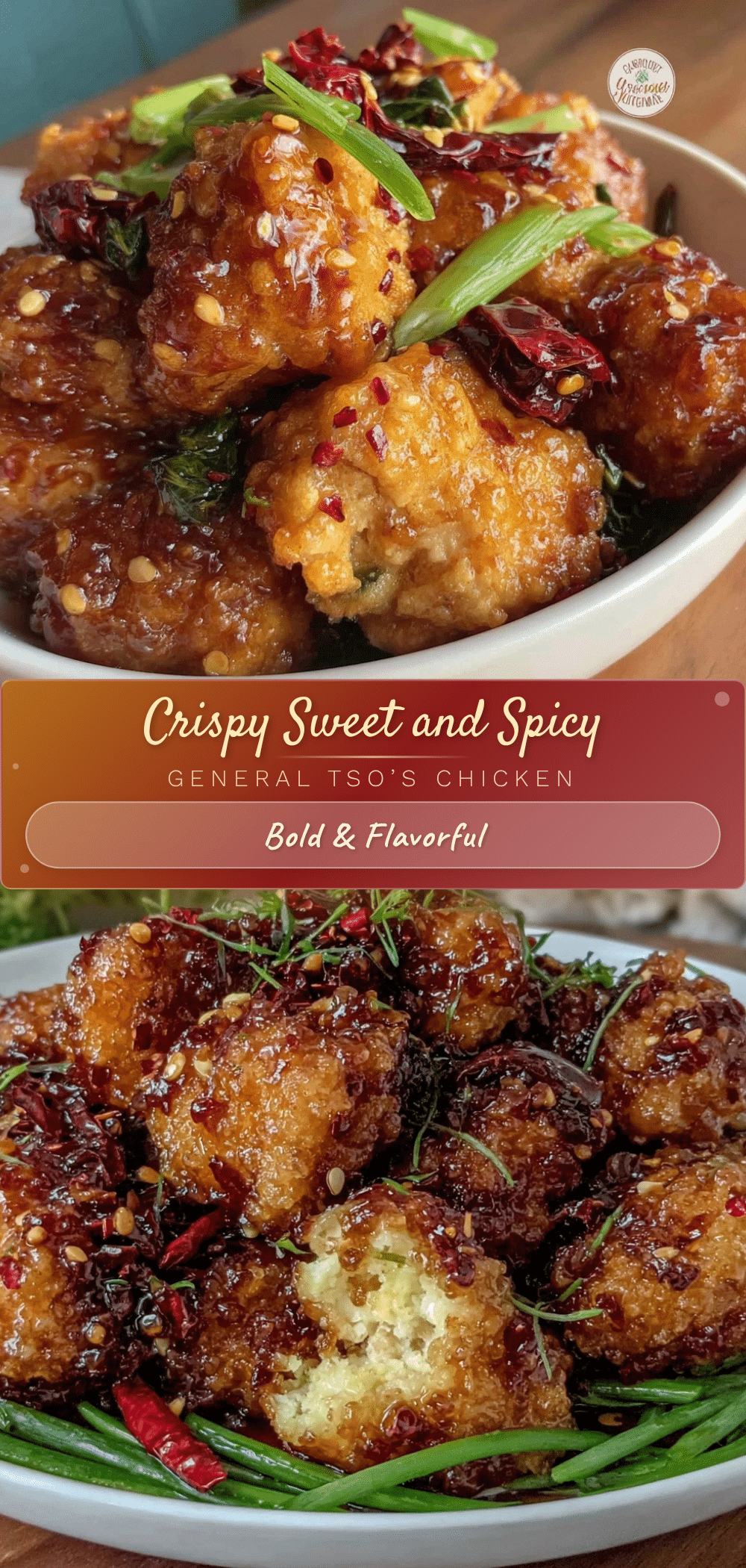 Crispy General Tsos Chicken recipe