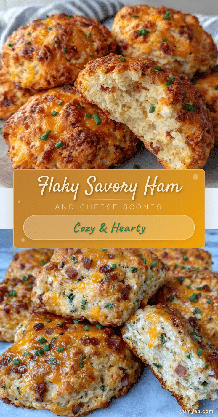 crispy ham cheese scones recipe