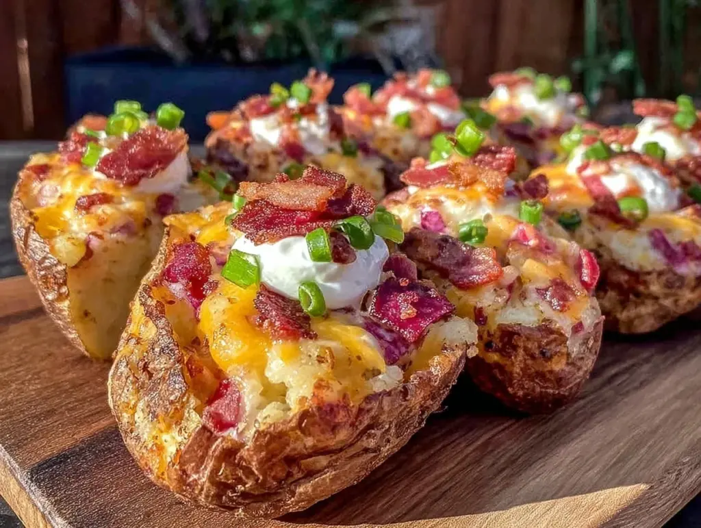 crispy loaded potato skins bar - featured image