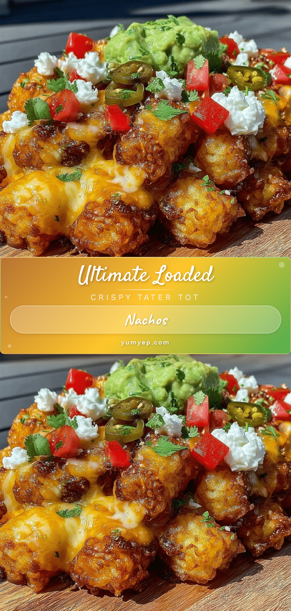 crispy loaded tater tot nachos recipe