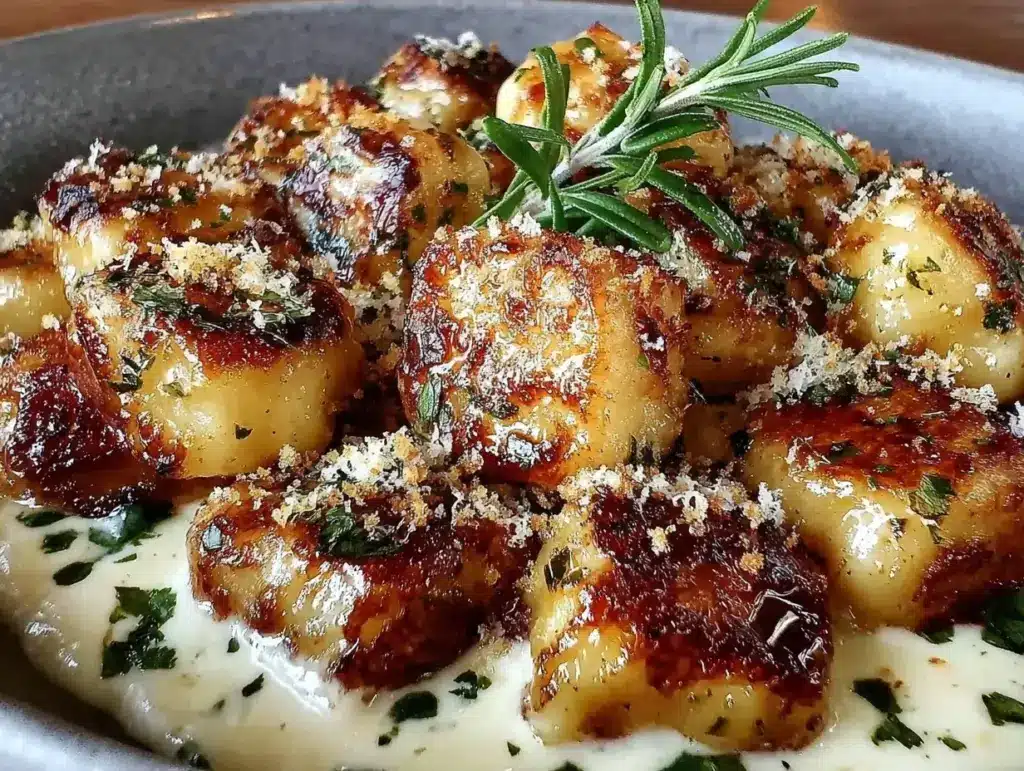 crispy millionaire gnocchi recipe - featured image