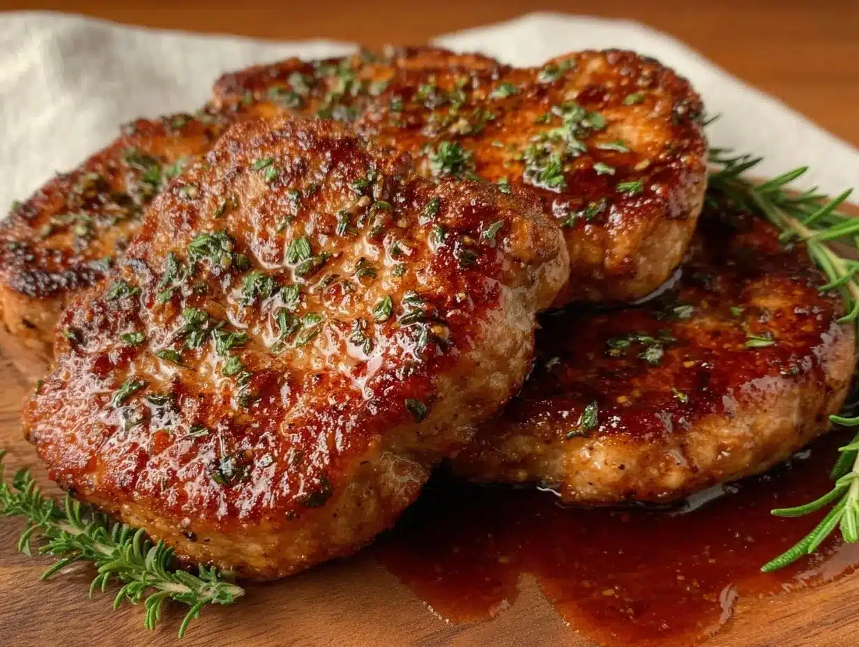 crispy pan-fried pork chops preparation steps