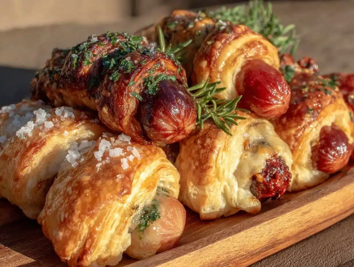 crispy pigs in a blanket recipes preparation steps