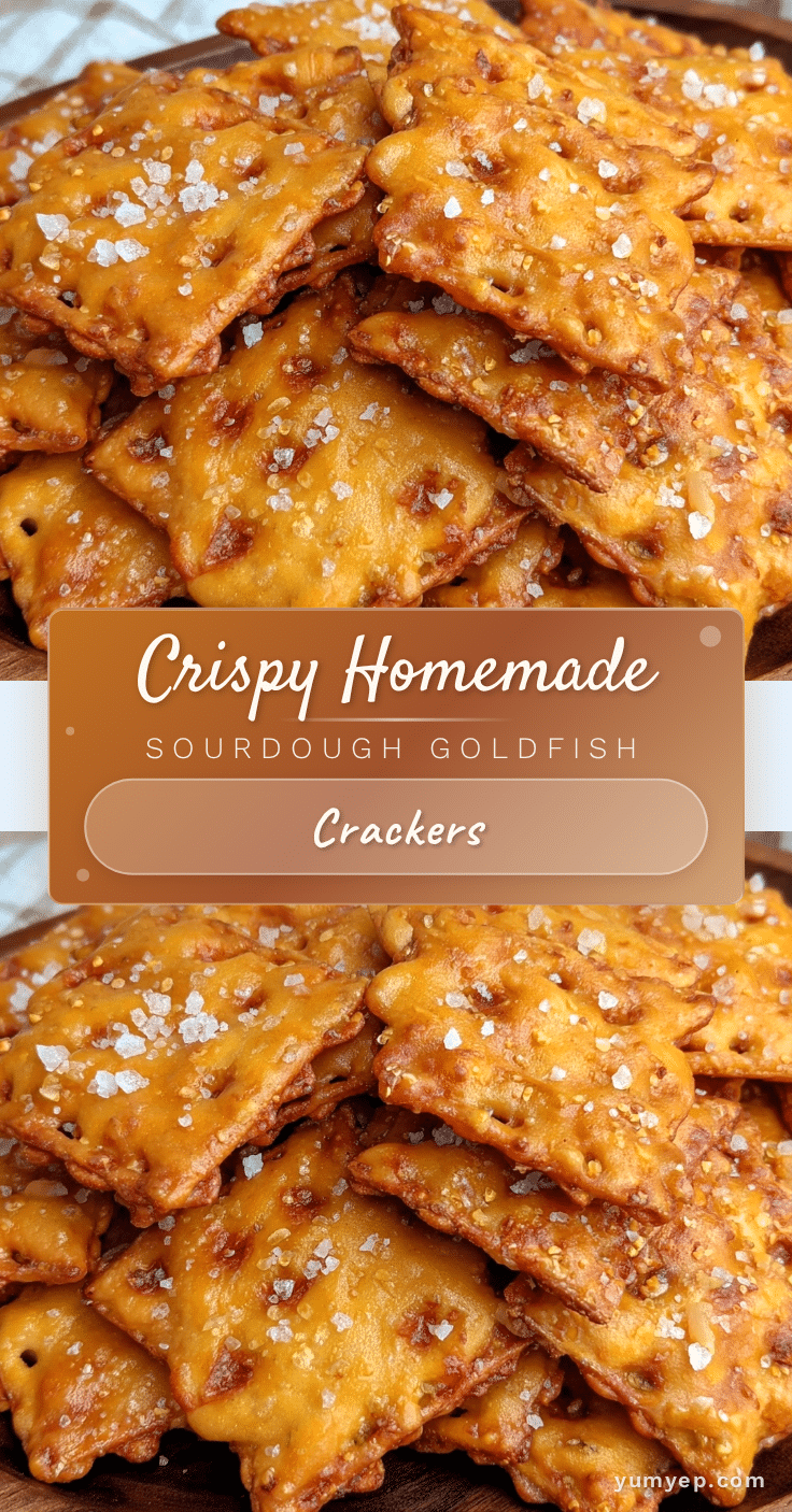 crispy sourdough goldfish crackers recipe recipe