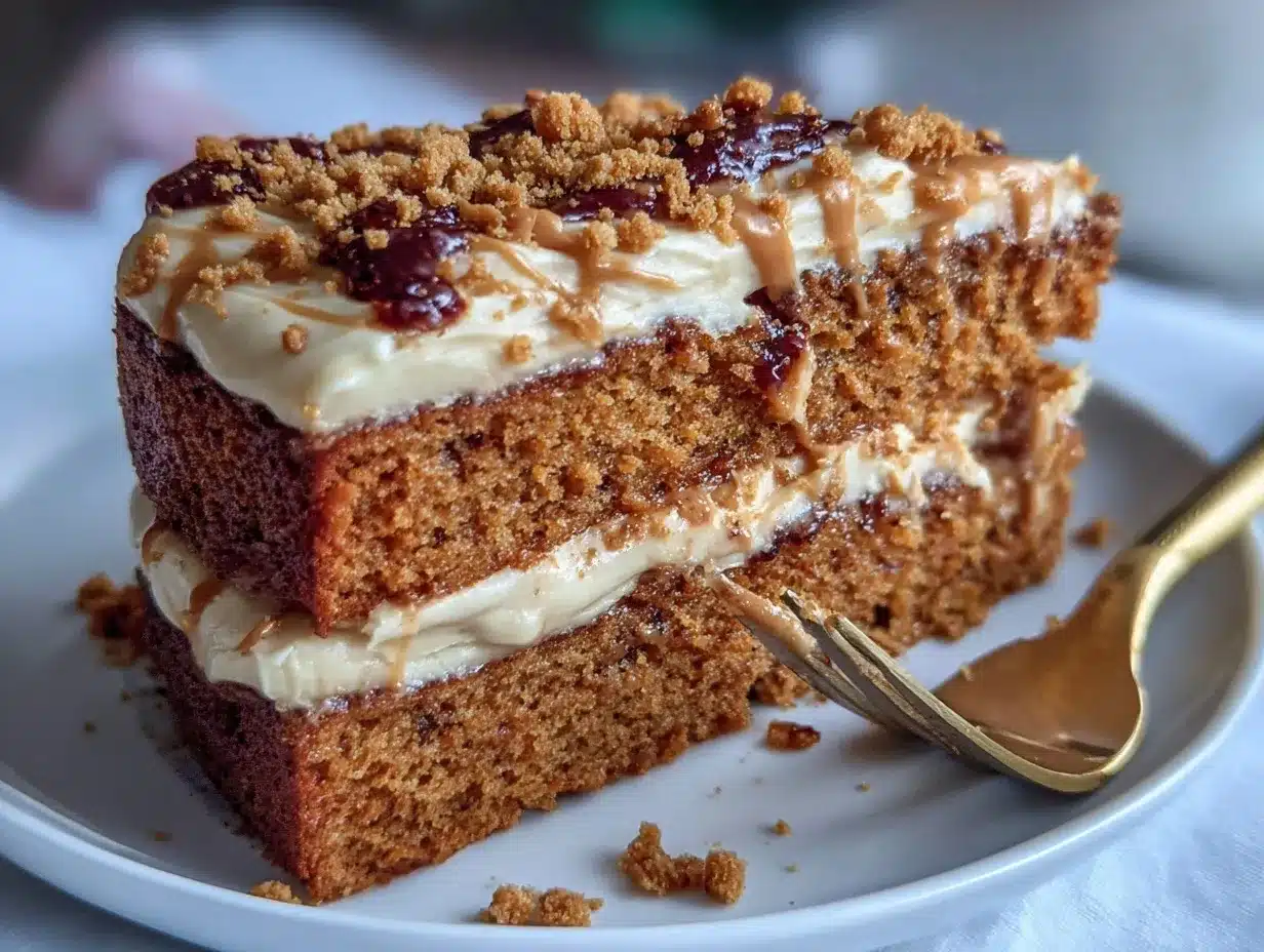 decadent biscoff cake recipe preparation steps